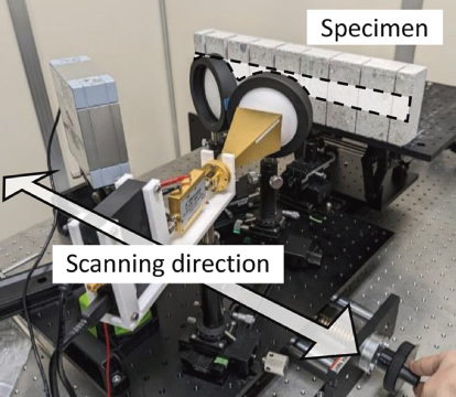 テラヘルツ探査装置(2次元スキャン)